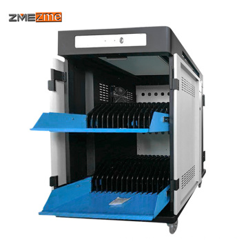 zmezme trade assurance high quality hot sale tablet pad Storage Charge Cart/Cabinet/Trolley For Education learning